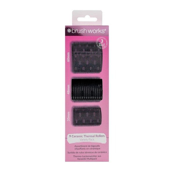 Brushworks kerámia hőhengeres rollerek vegyes csomag