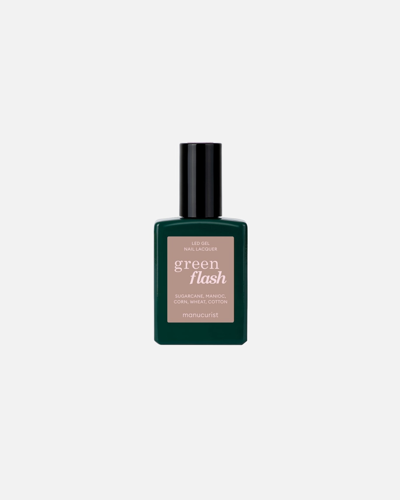 manucurist UV-Nagellack Green Flash Flash Instant Dry Extra Long Wear - 15 ml