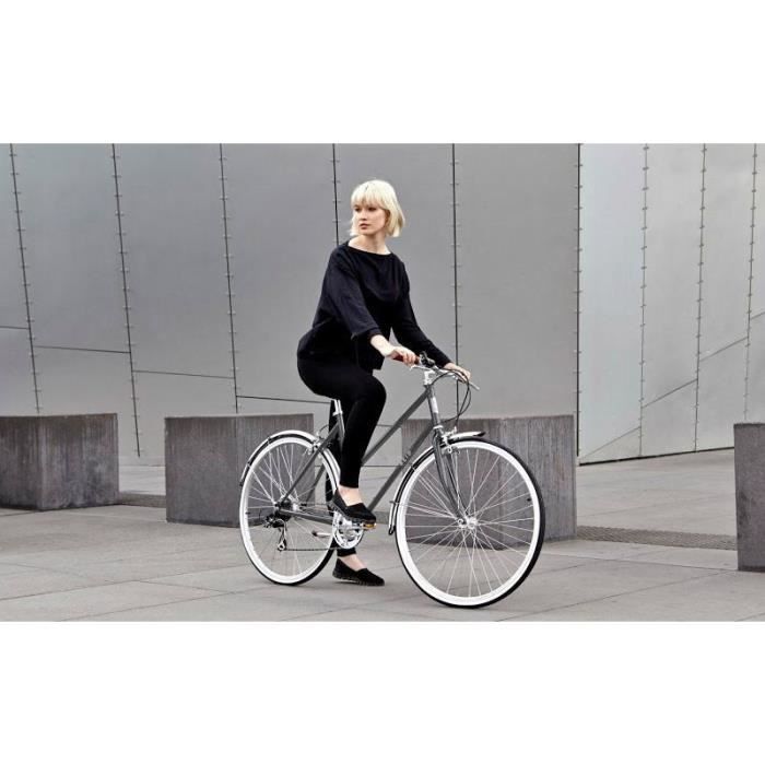 Vélo de ville - Reid - Ladies Esprit - Charcoal - 7 vitesses - Cadre rigide