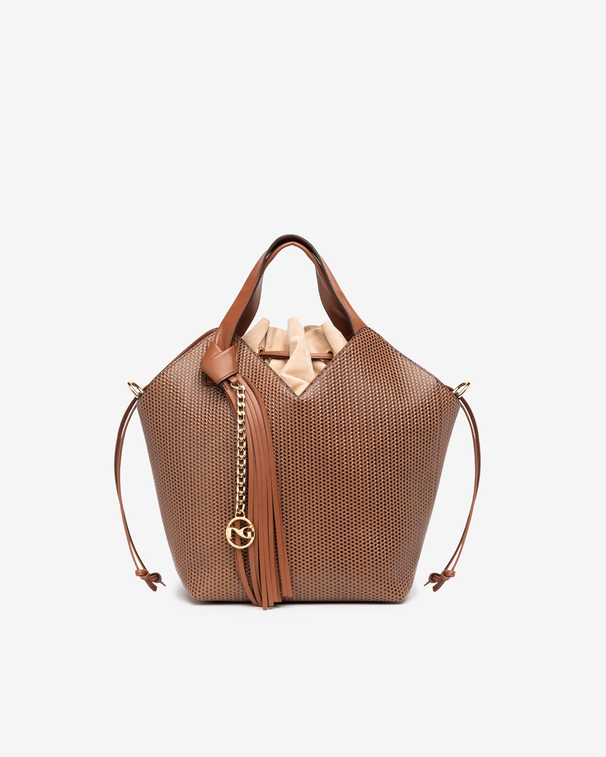  Damen-Lederhandtasche