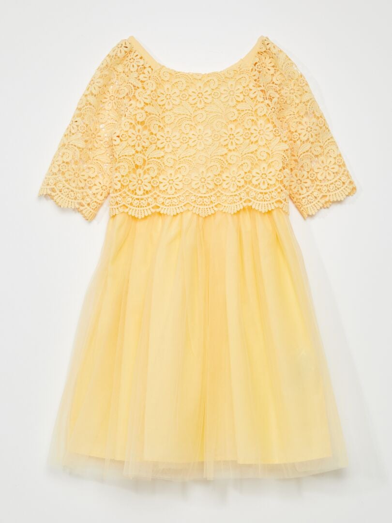 Traje formal - AMARILLO