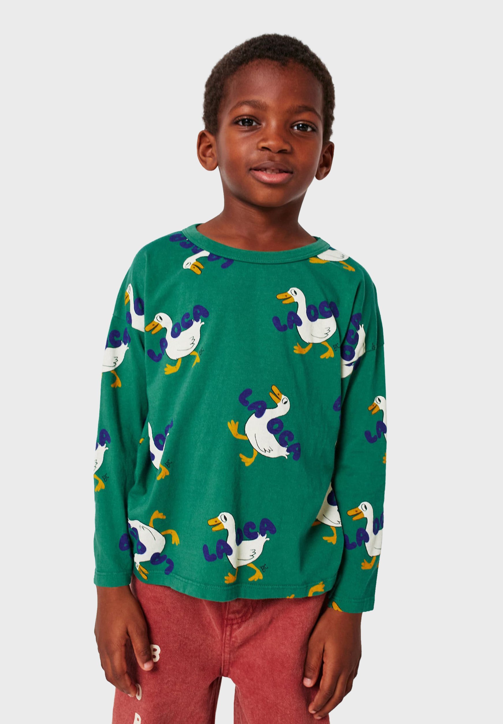 Bobo Choses LENGHT LA OCA UNISEX - Top met lange mouwen - groen