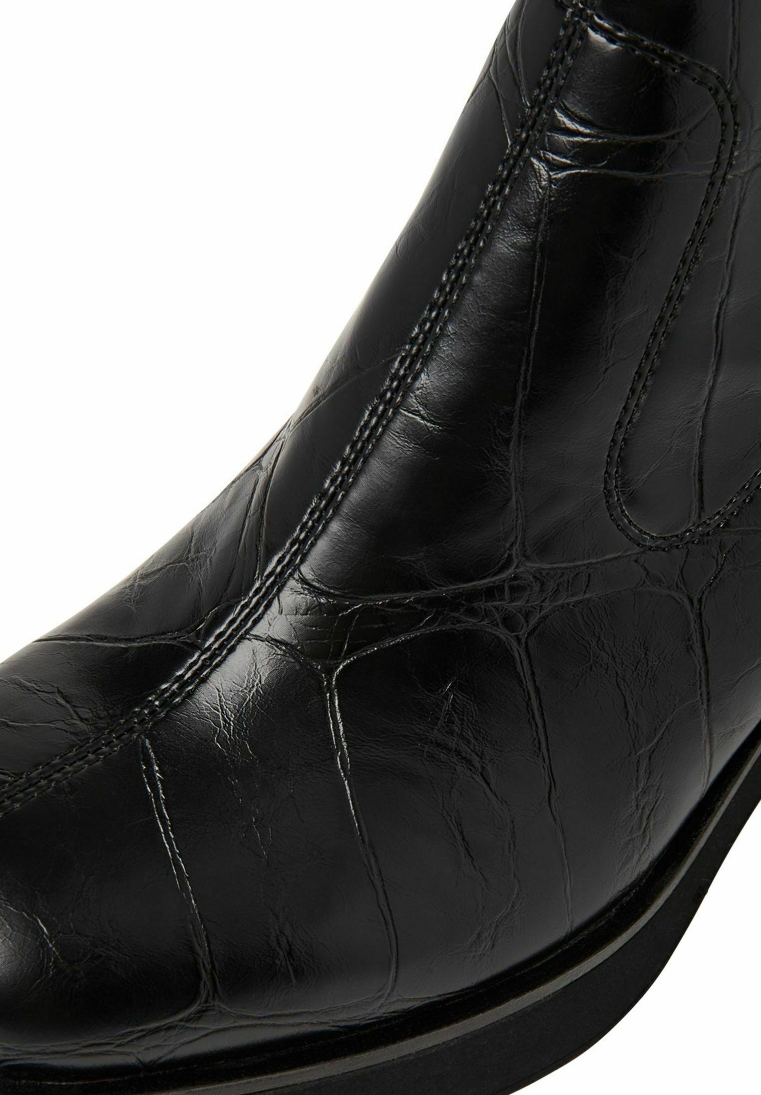 Stivaletti con tacco alto Tamaris - coccodrillo nero