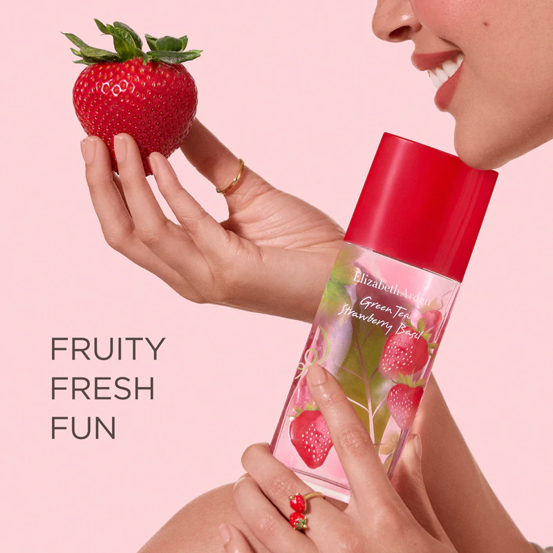 Elizabeth Arden Chá Verde Morango Manjericão Eau de Toilette para Mulheres