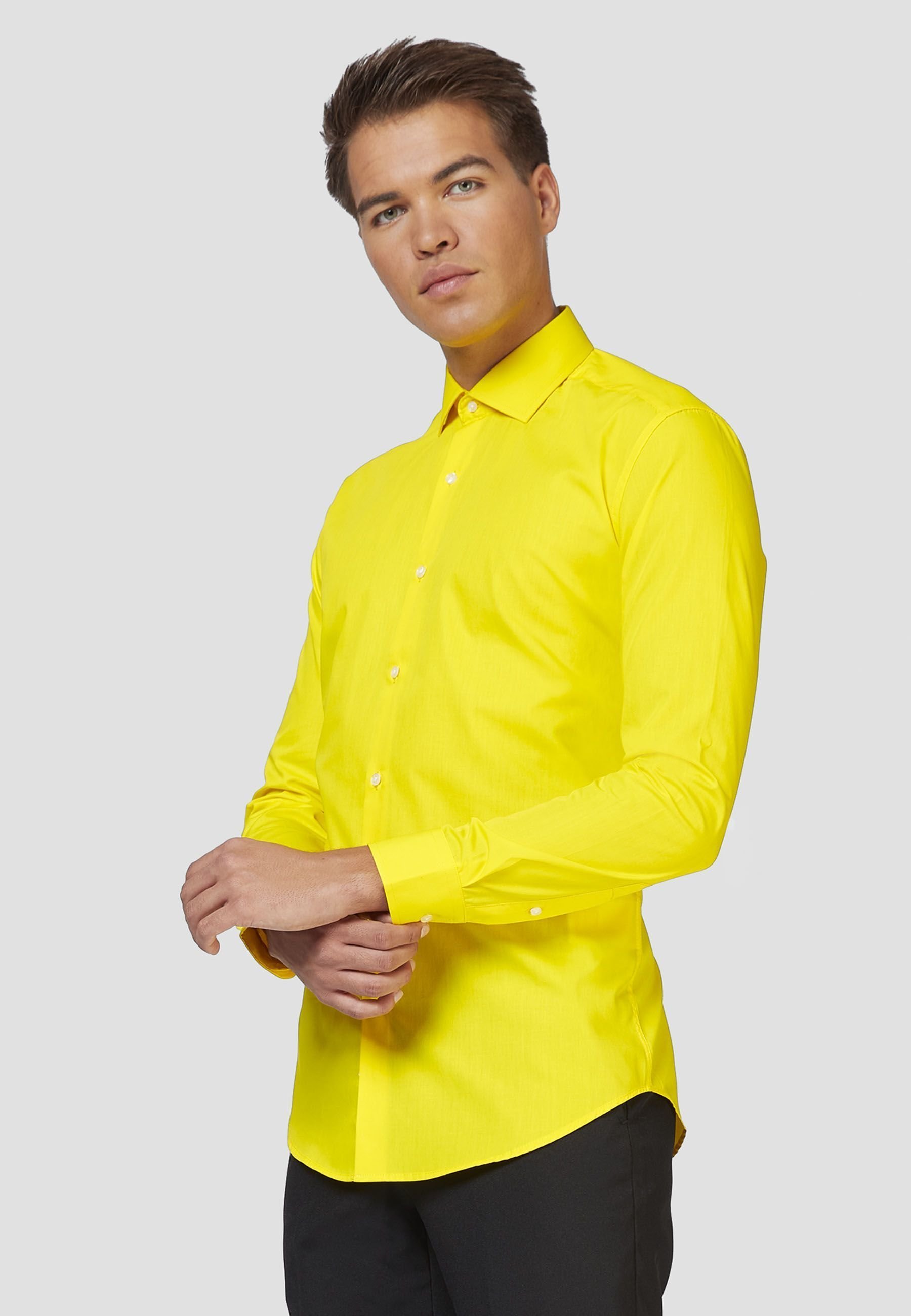 OppoSuits SOLID - Košeľa - žltá