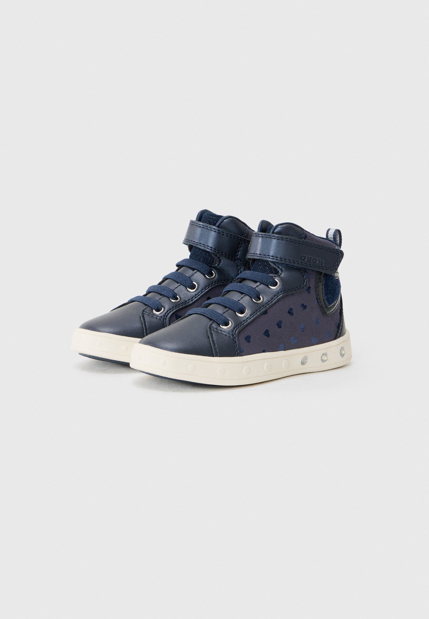 Geox SKYLIN - Hoge sneakers - marineblauw