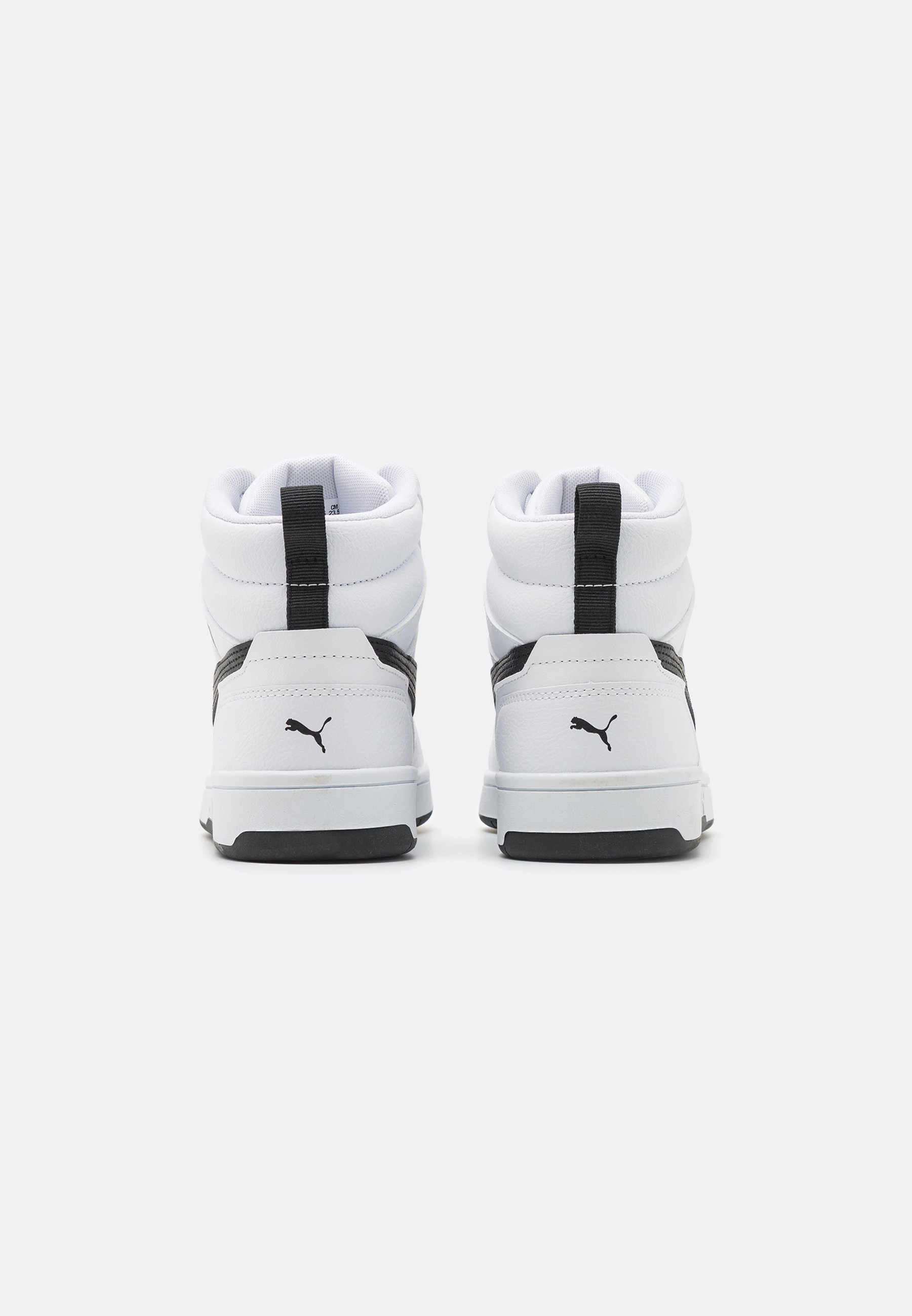 Puma REBOUND V6 MID JR  - High-top trainers - white/black