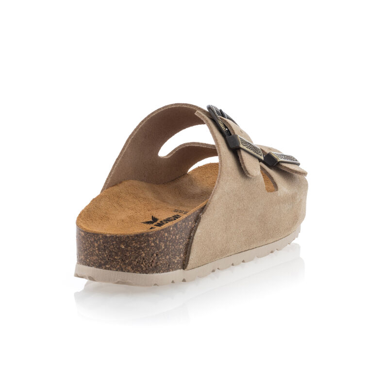Beige sandaler / åben tå sko til kvinder