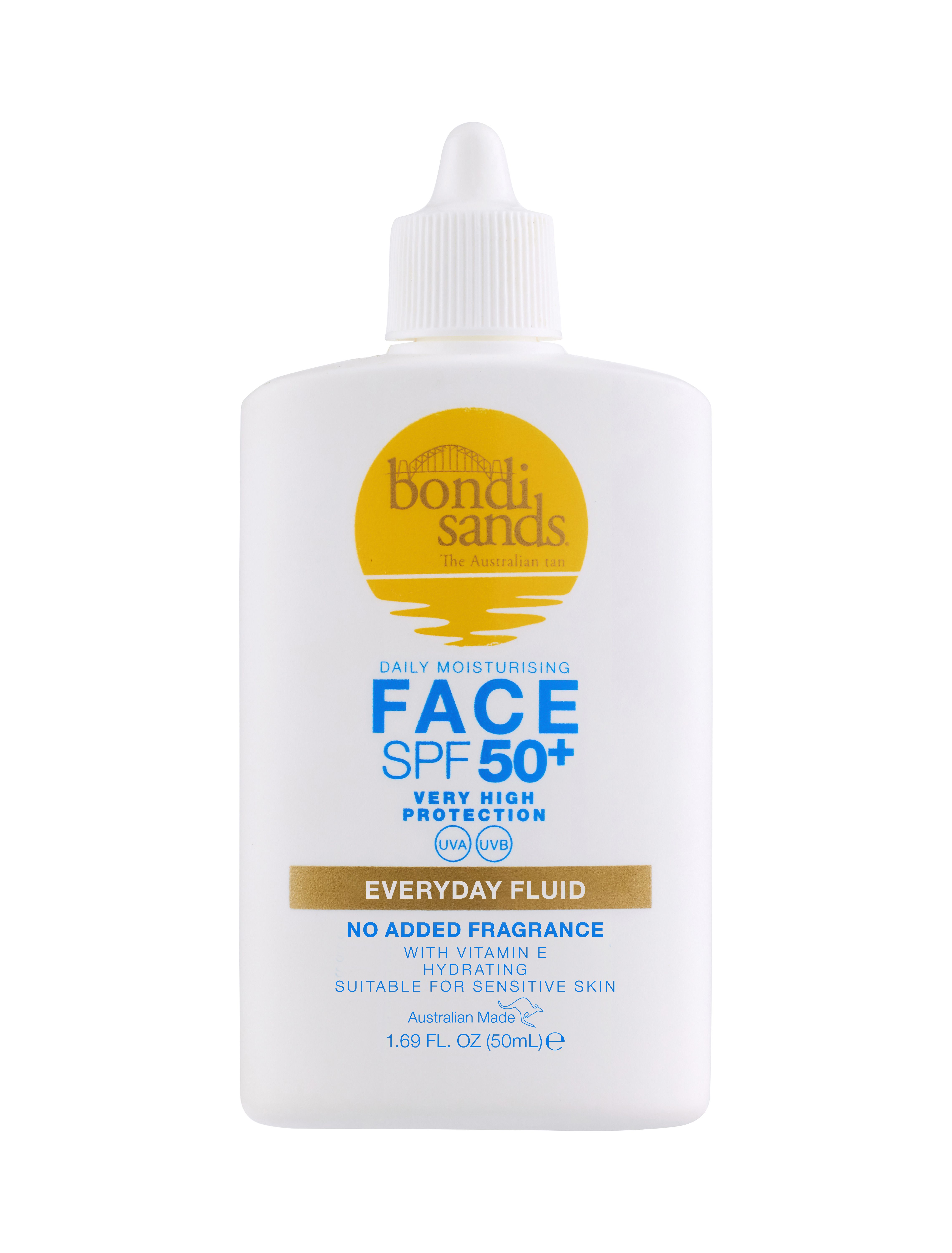 Pleťový fluid bez vône SPF50 Ochrana tváre