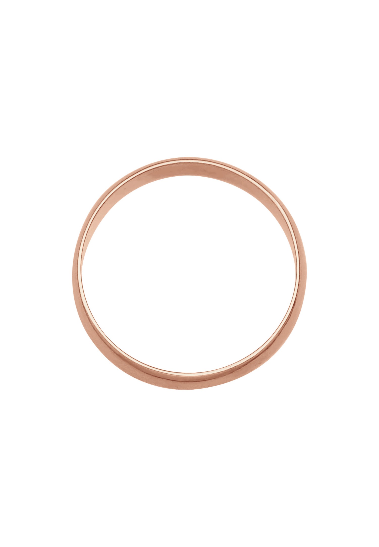 Elli Femmes Bande Simple Classique en Argent Sterling 925