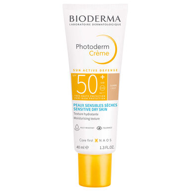 Bioderma Photoderm farget solkrem SPF50 lett 40 ml