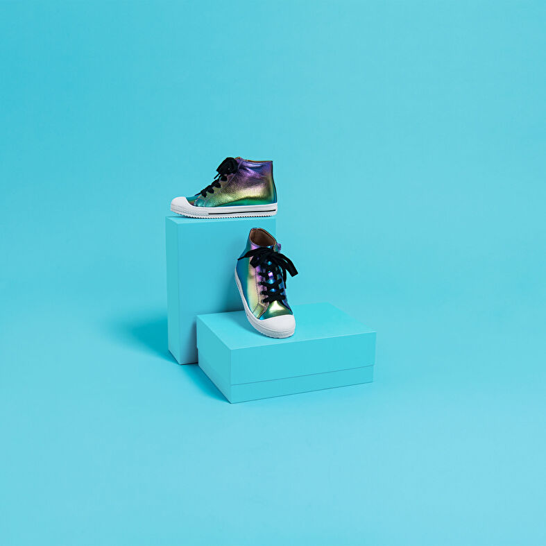 Zapatillas multicolor para niña