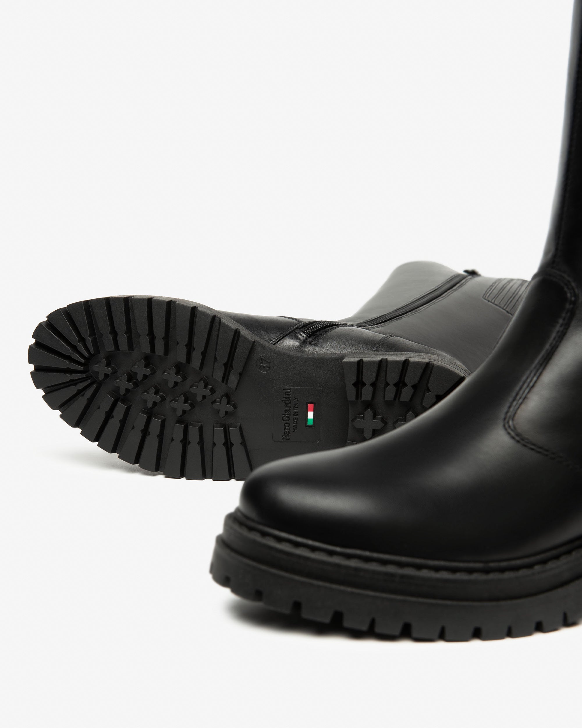  Damen-Lederstiefel