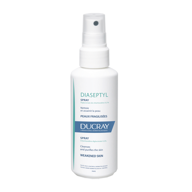 Ducray Diaseptyl Spray Antiseptický sprej na oslabenou pokožku s chlorhexidinem 0,2% 125 ml 125 ml