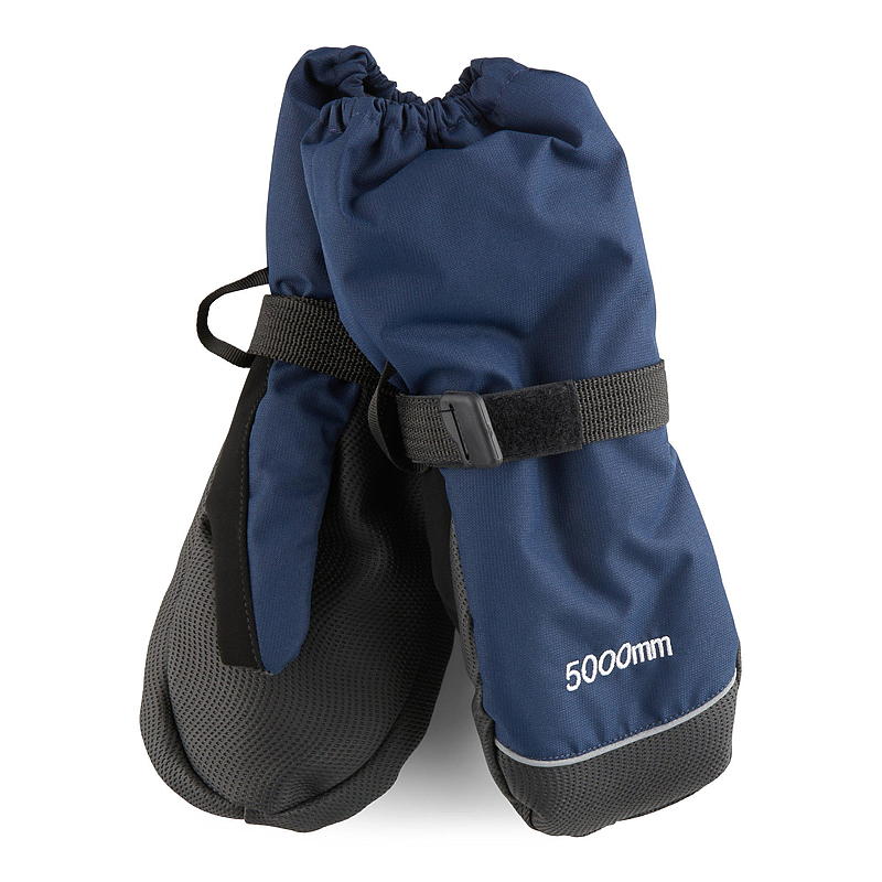 Time 2 Change Fäustlinge mit langem Schaft, Größe 2-7 Jahre, marineblau