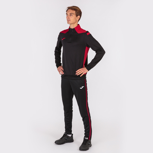 Sudadera Joma Championship Vi Negro Rojo