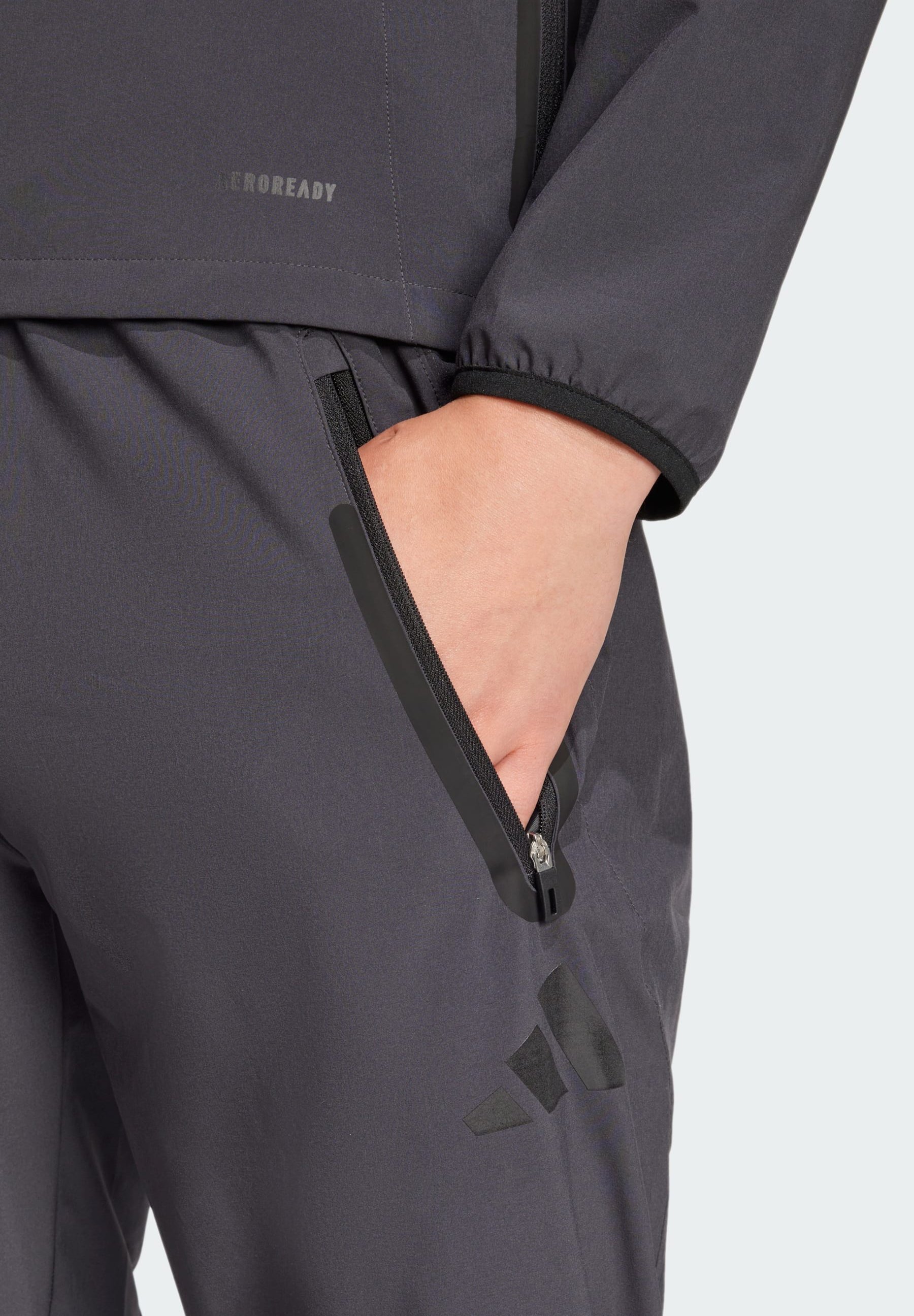 adidas Performance TIRO 25 PRO VIS TECH TRAVEL PANTS - Trainingsbroek - carbon
