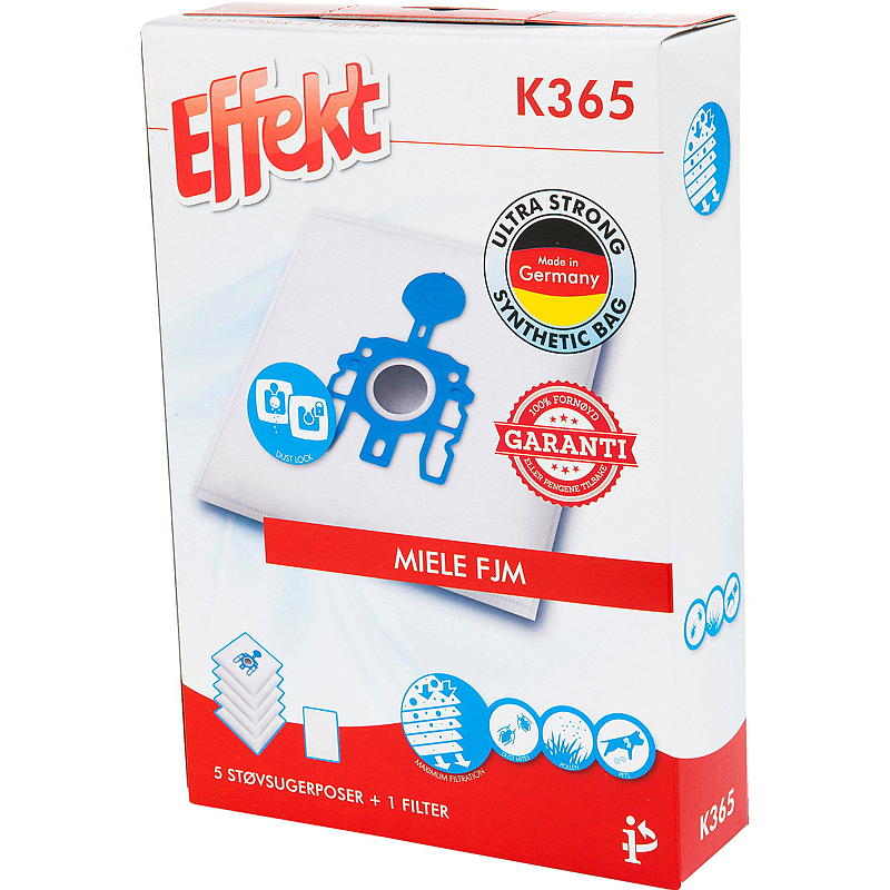 Kraftdammsugare K365 5-pack