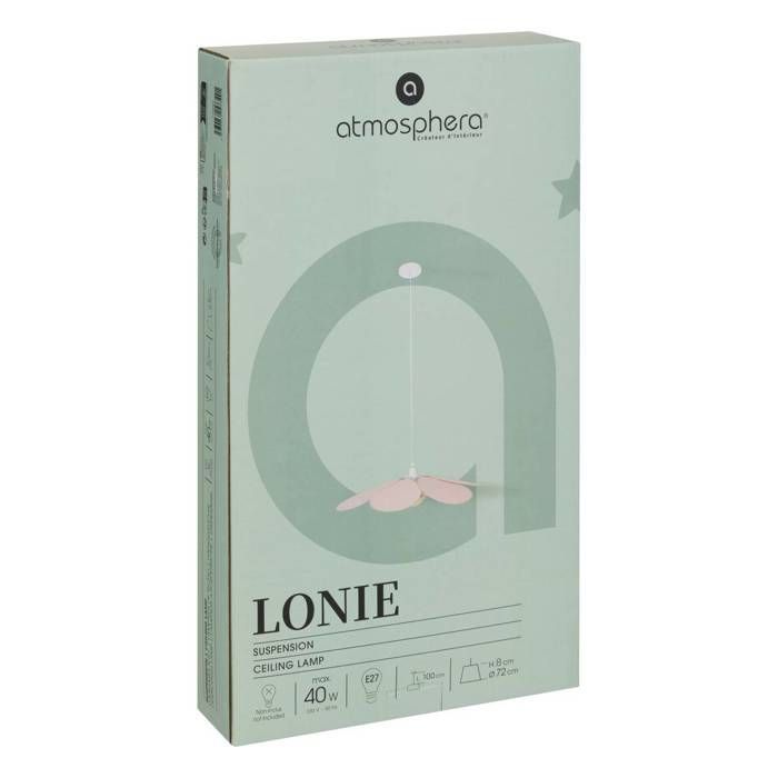 Lámpara colgante con forma de pétalo rosa, 64 cm de diámetro - Atmosphere Interior Designer