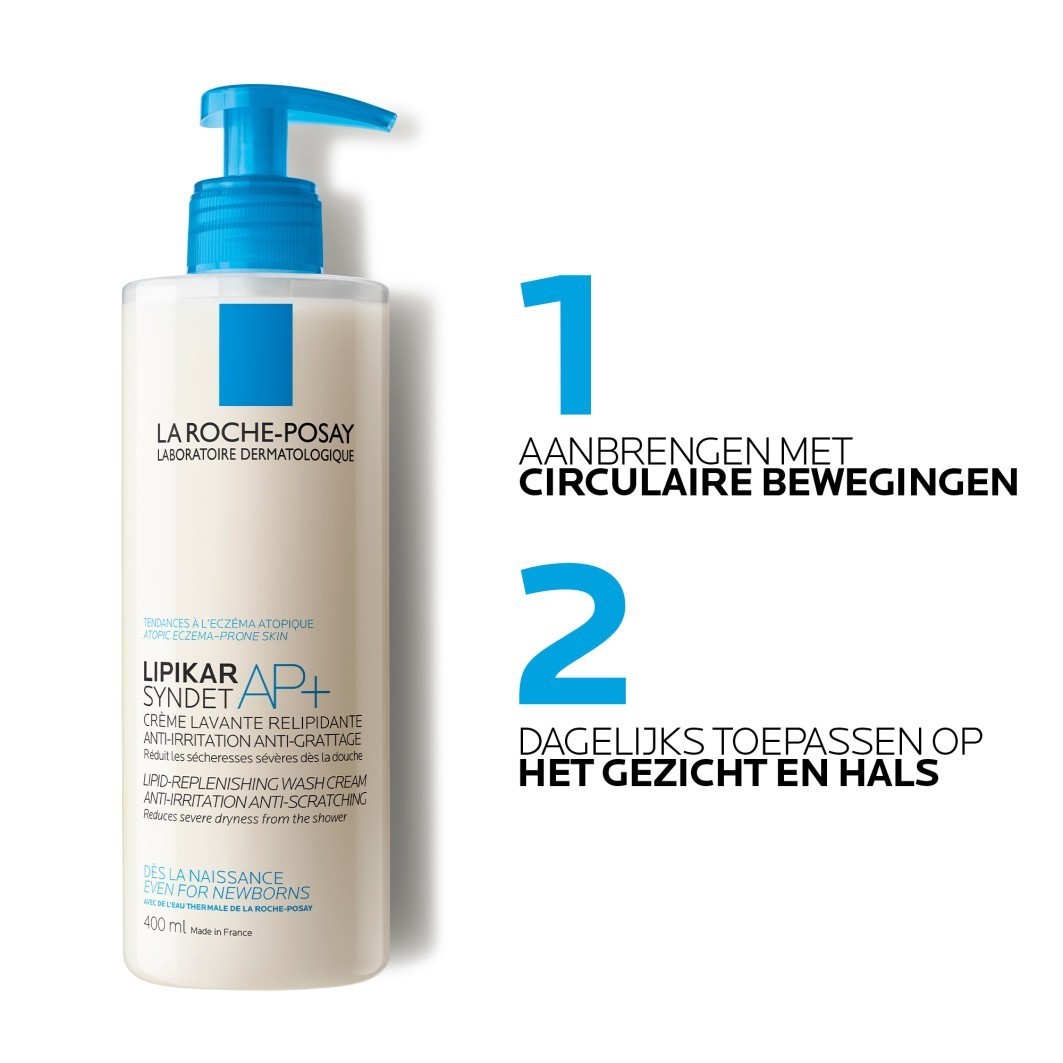 La Roche-Posay Lipikar Syndet AP+ dušo želė - 400 ml