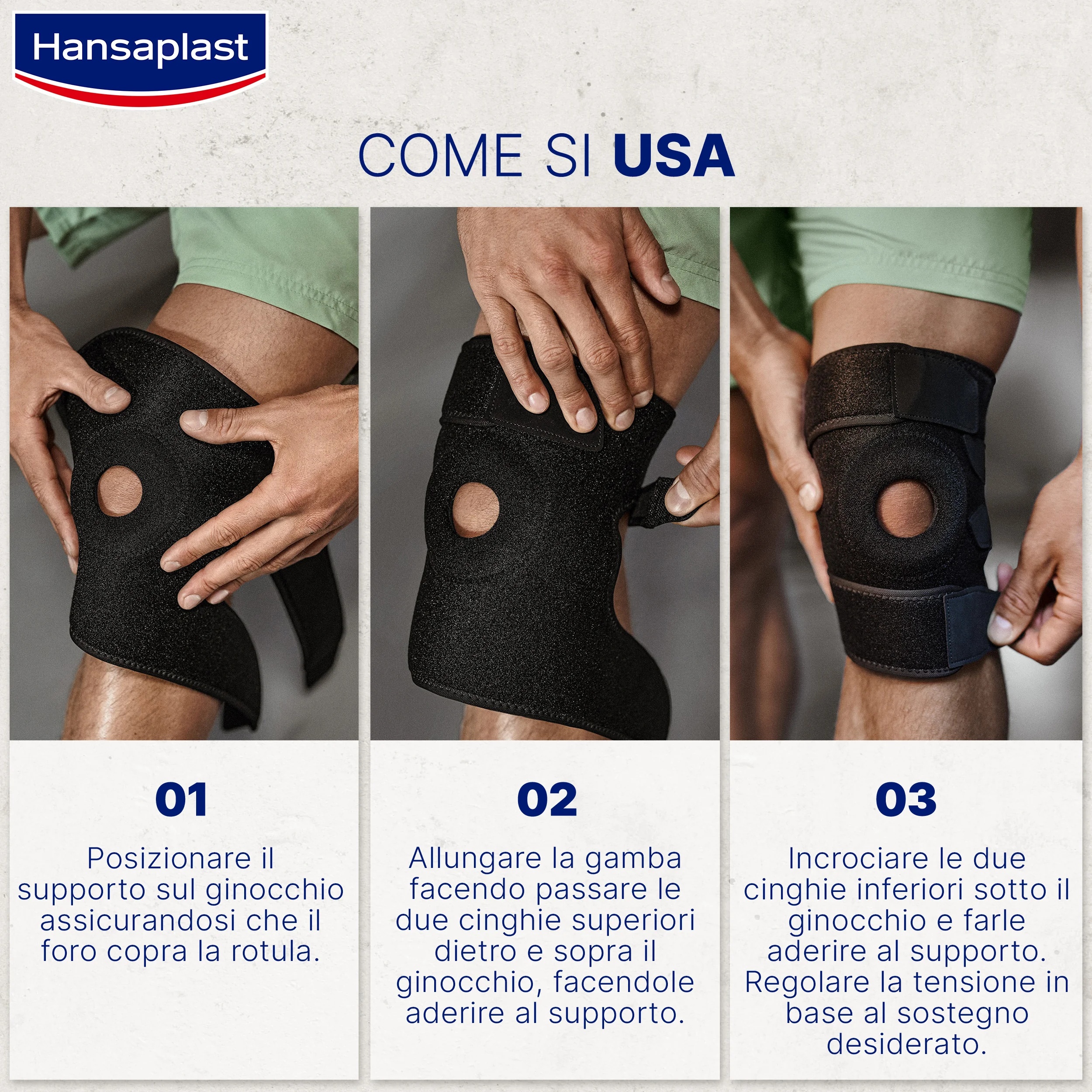 HANSAPLAST HP apsauginis kelio tvarstis ir stabilizuojanti juosta