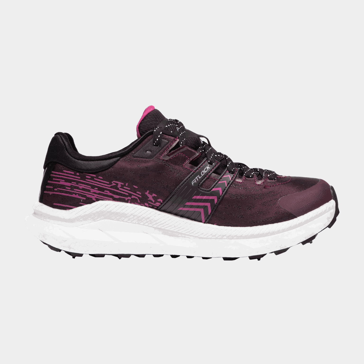 Frost 2, scarpe da corsa impermeabili da donna con tacchetti – nere