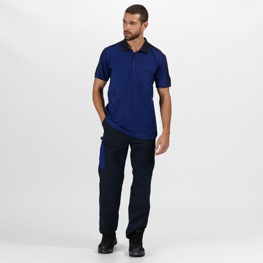 Polo Coolweave En Contraste Regatta