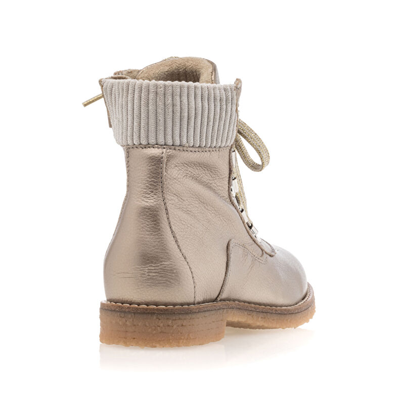 Gelbe Mädchenstiefel/Stiefeletten