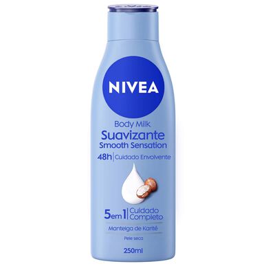 Nivea Smooth Milk -vartalovoide 250 ml