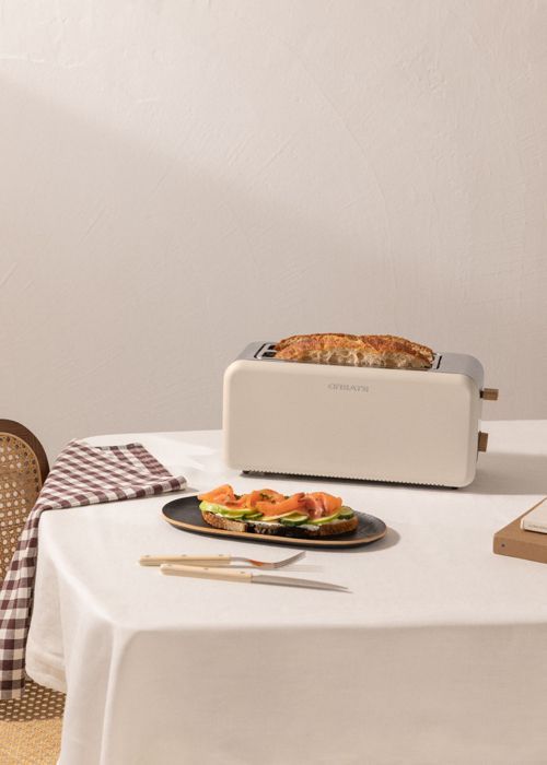 Tostapane - Create - TOAST RETRO - 1500W - Fessure larghe - Stile retrò
