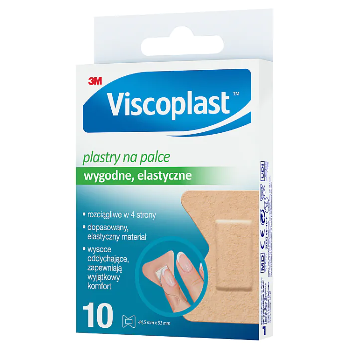 Viscoplast, Plastry na palce, 4,45x5,1cm