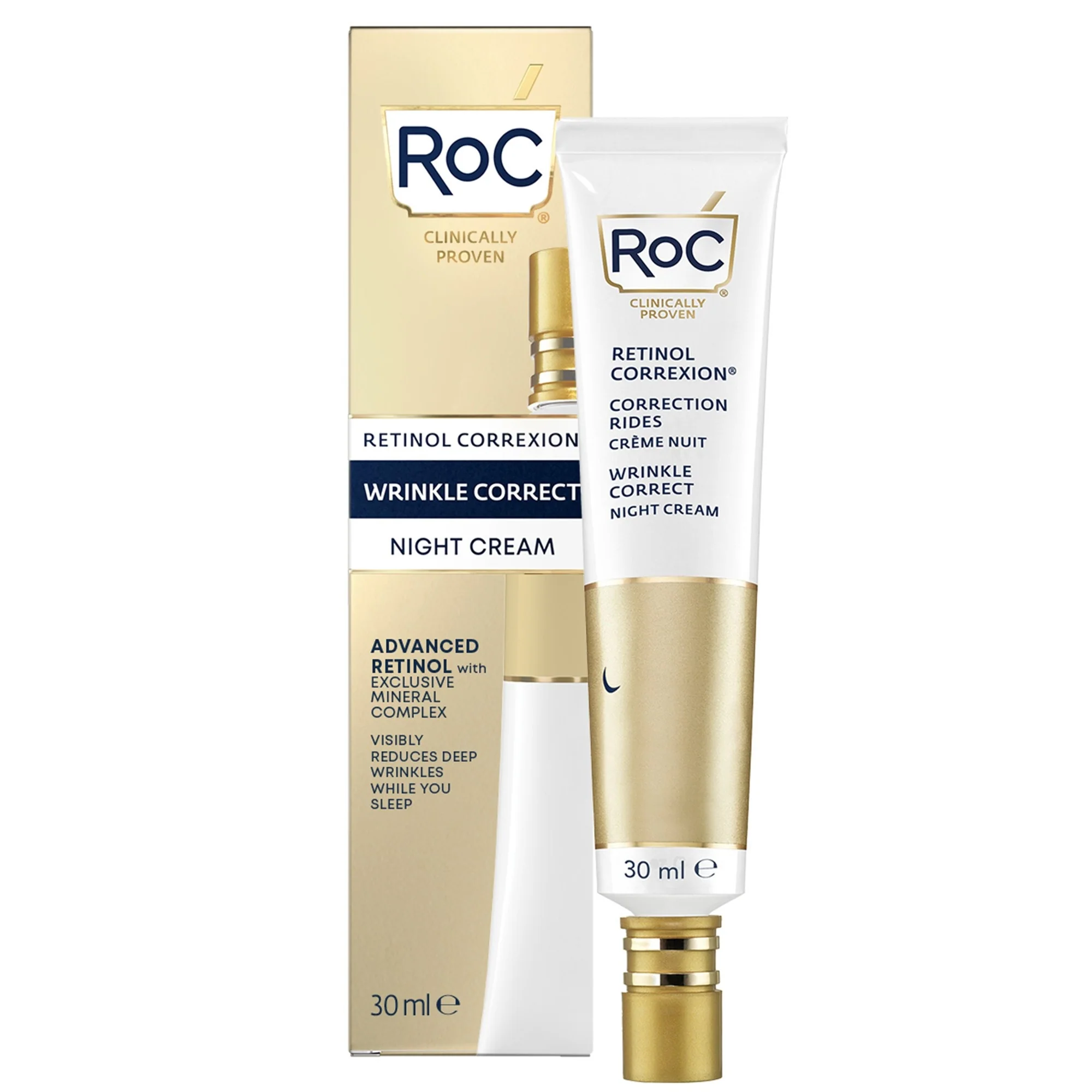 Retinol Correxion Wrinkle Correct Crema Viso Notte - Tratt.viso notte antirughe