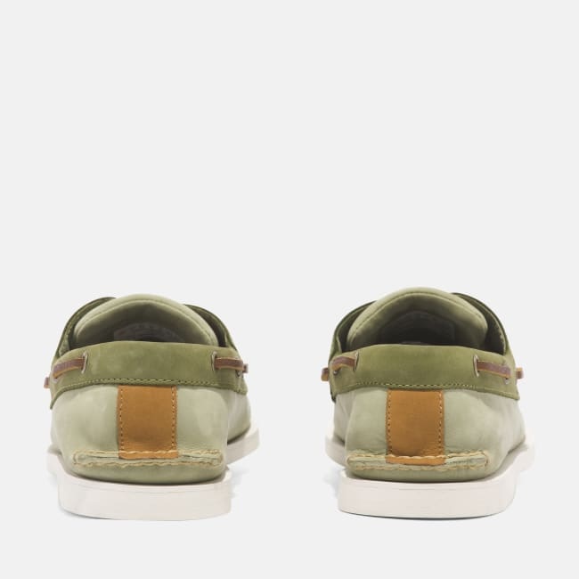Scarpa da Barca Classic da Uomo in verde chiaro