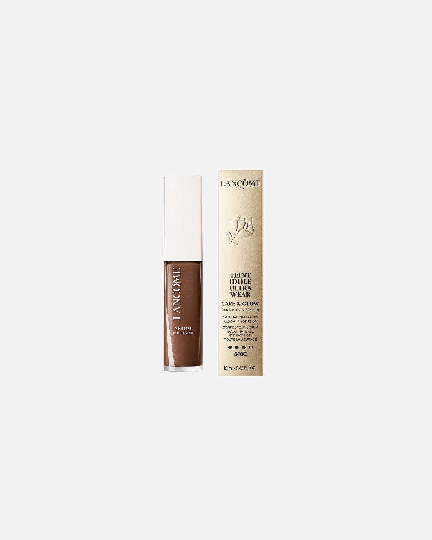 Lancôme korektor Teint Idole Ultra Wear Care & Glow serum - 13 ml
