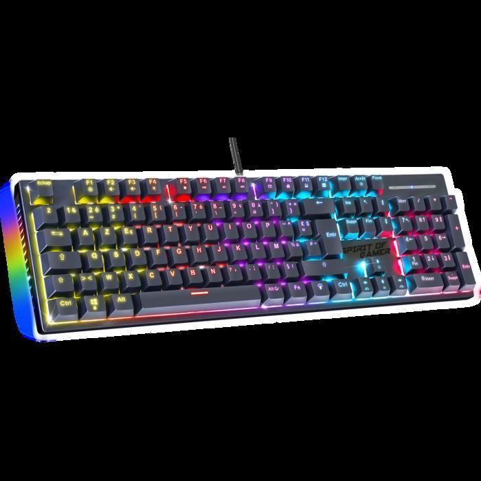 Tastiera meccanica da gioco - Spirit of Gamer - XPERT-K250 - RGB - Antighosting - Hot-swappable