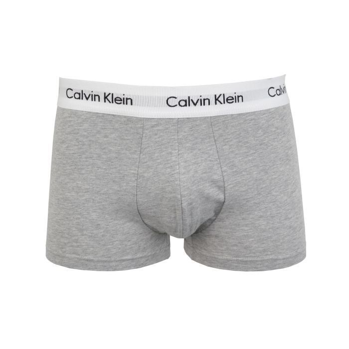CALVIN KLEIN Men's 3-Pack Boxer Shorts Black/White/Grey