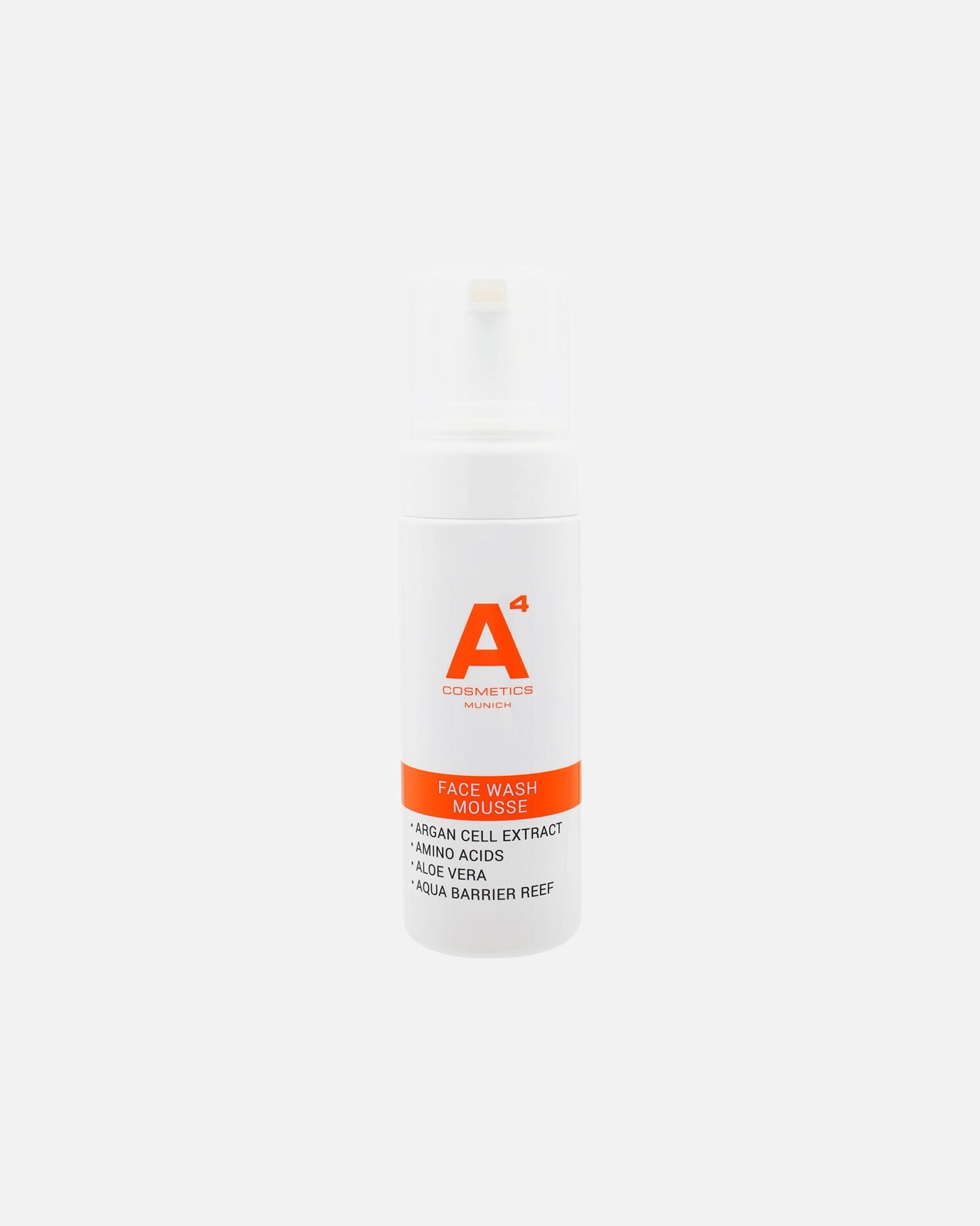 Espuma de limpeza facial em mousse A4 Cosmetics – 150 ml