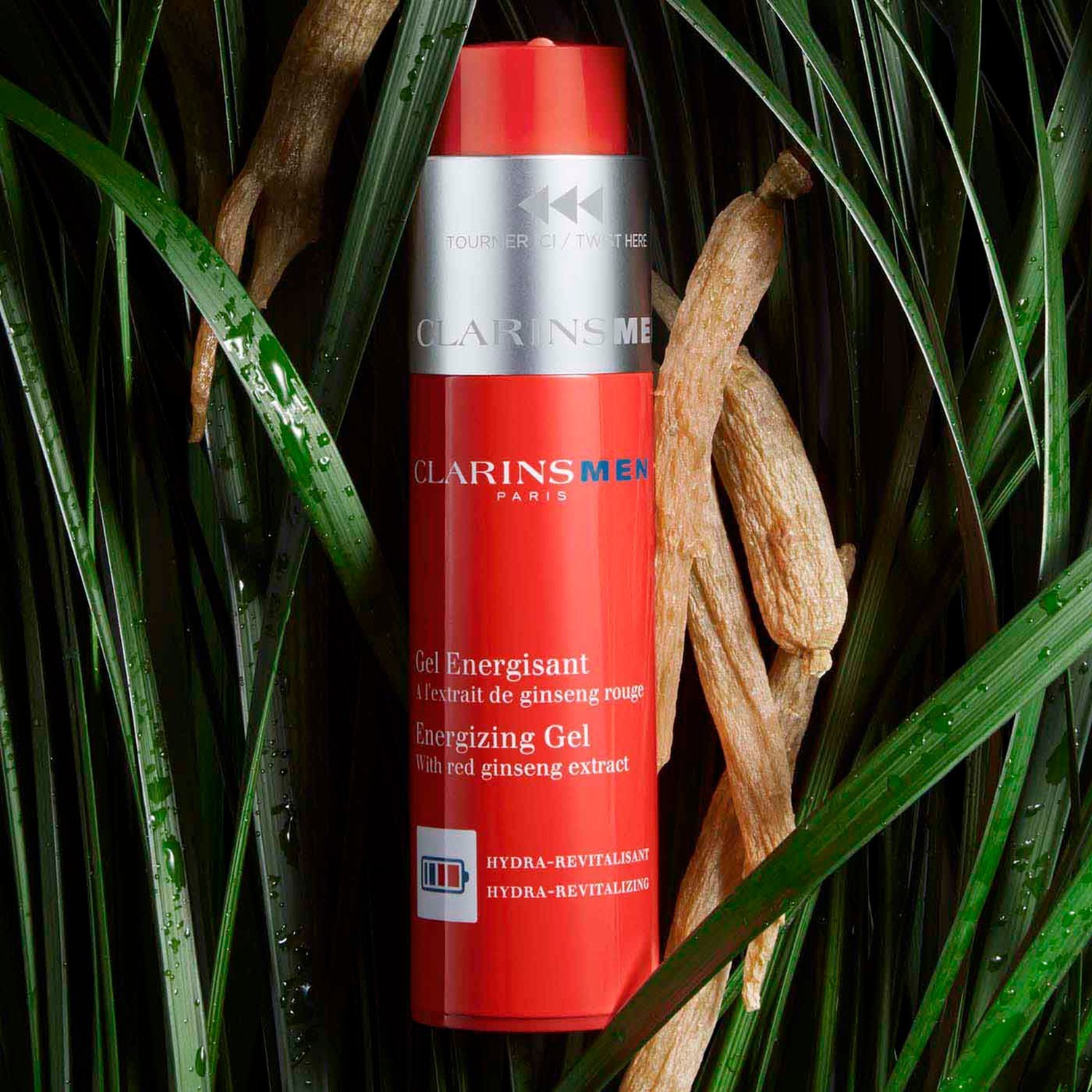 Clarins Men energizirajući gel za lice - 50 ml