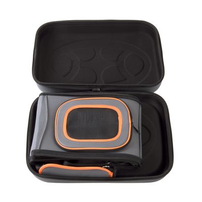 Faltbare Transporttasche – Grau & Orange