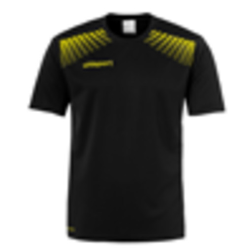  Goal Polyester Training T-shirt Negro/lima Amarillo Uhlsport
