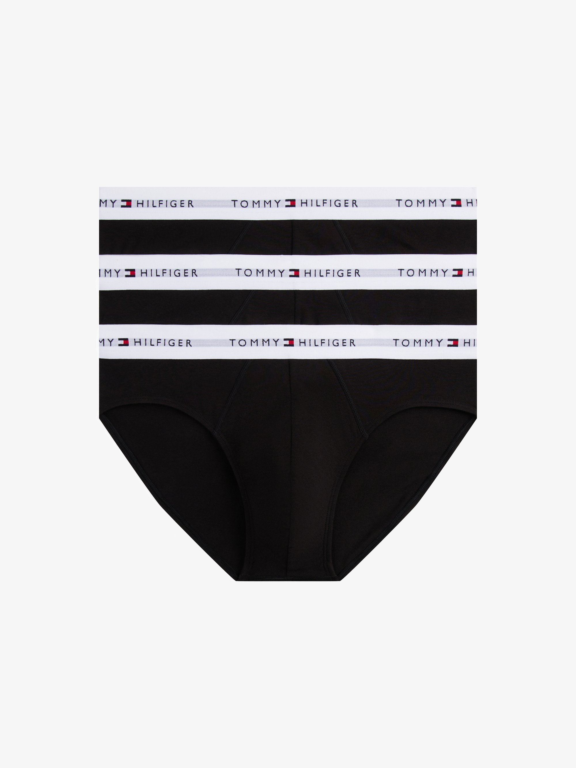 Tommy Hilfiger SIGNATURE BRIEF 3er-Pack - Slips - schwarz/weiß
