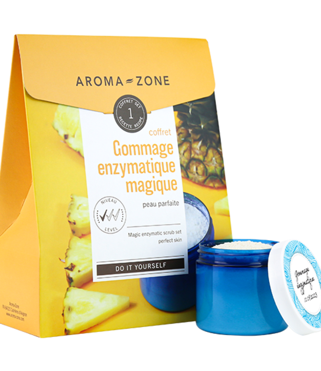 Kit cosmétique maison Gommage enzymatique magique peau parfaite