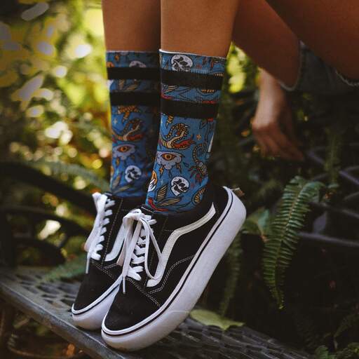 Calcetines American Socks Lowlife Mid High
