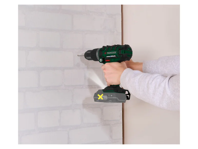 Furadeira/Parafusadeira de Impacto Sem Fio 3 em 1 PARKSIDE® PSBSA 20-Li D4, 20 V