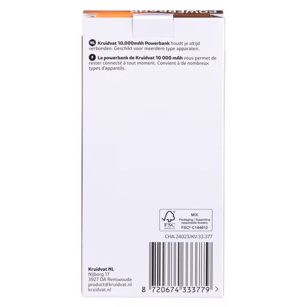 Kruidvat Powerbank 10.000 mAh<br>