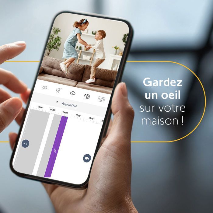 SOMFY 1875347 - Alarma doméstica avanzada - Paquete Video Plus - Alarma doméstica GSM inalámbrica con conexión Wi-Fi - Cámaras de vigilancia