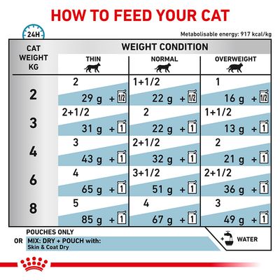 Royal Canin Veterinary Feline Skin & Coat in Gravy