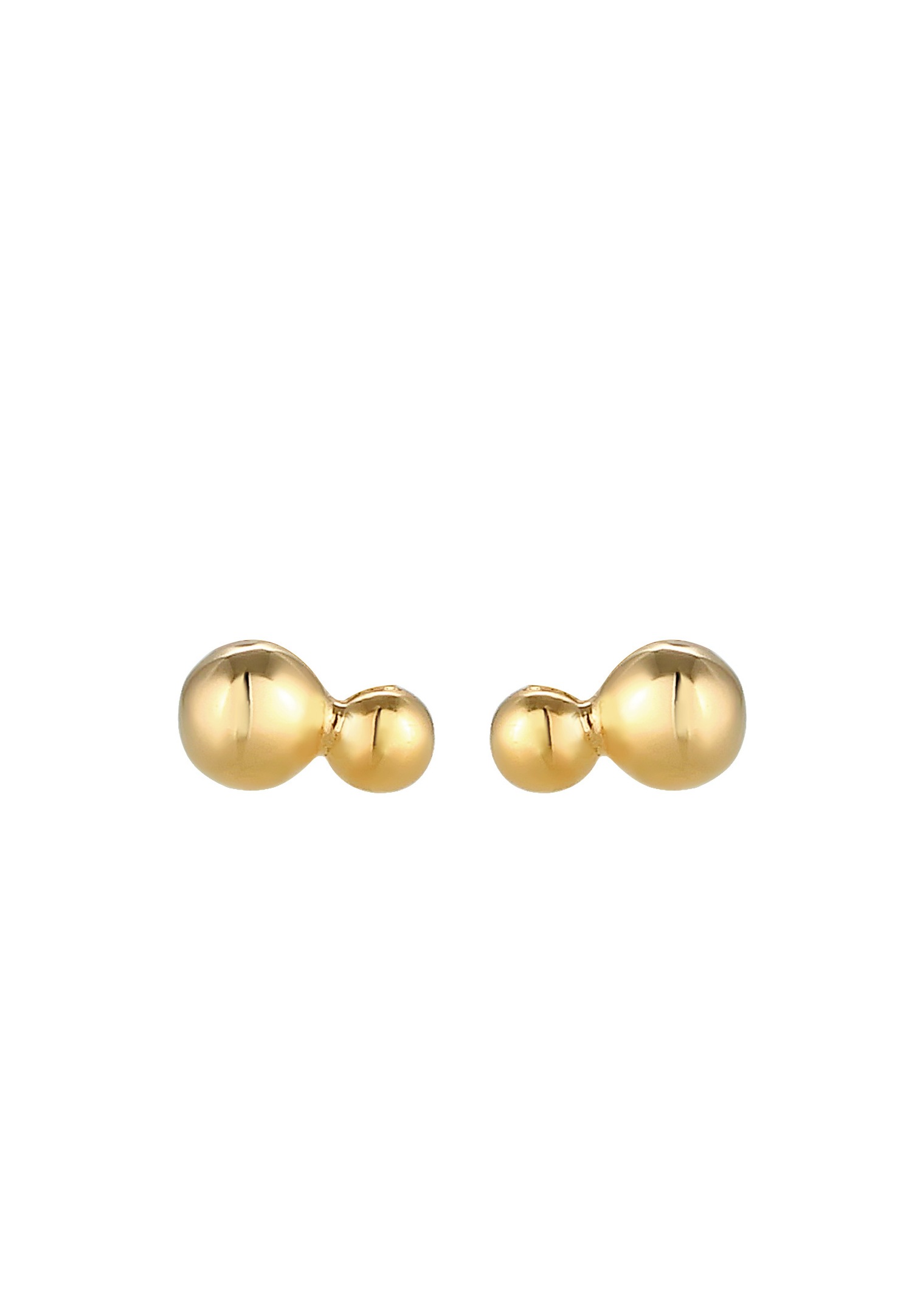 Elli Basic Balle Clous d'Oreilles - (925/1000) Argent