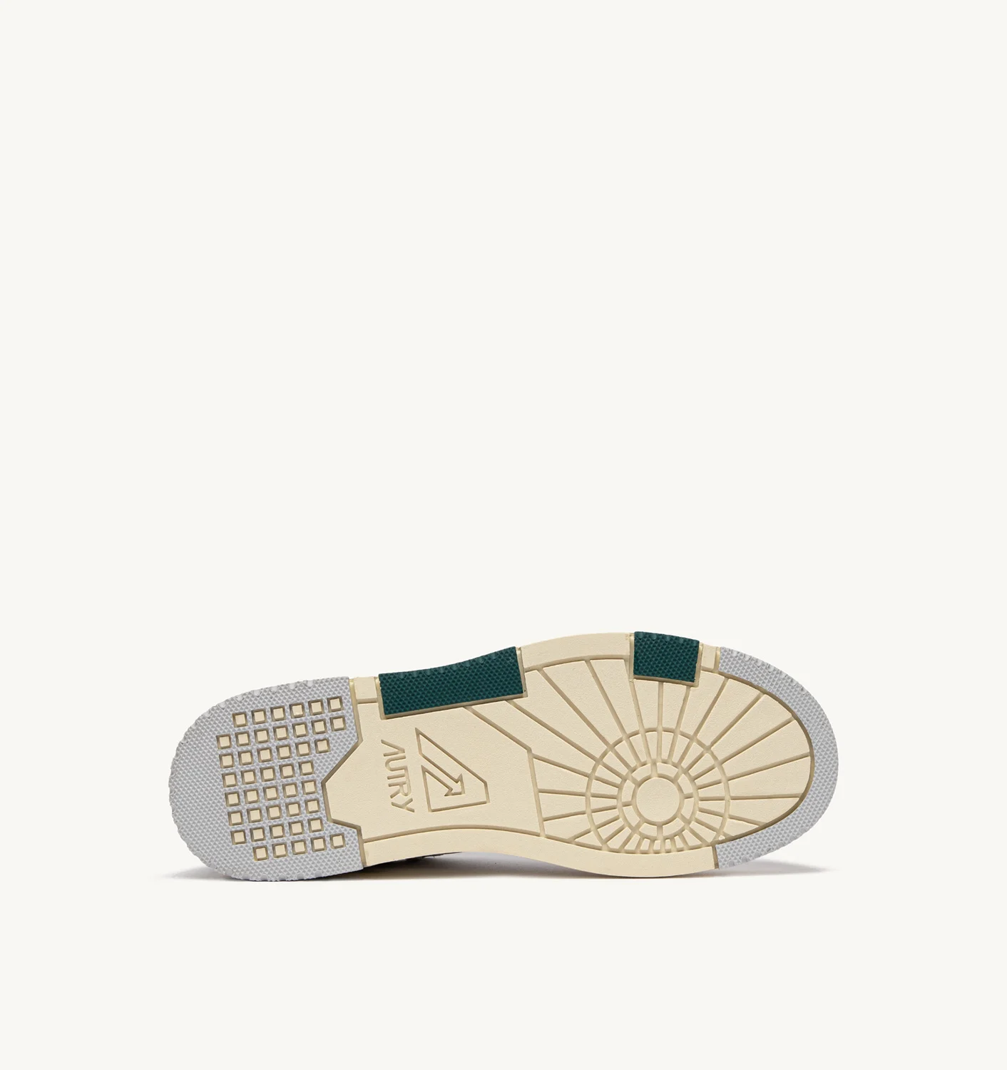 Adidași CLC din piele albă și verde