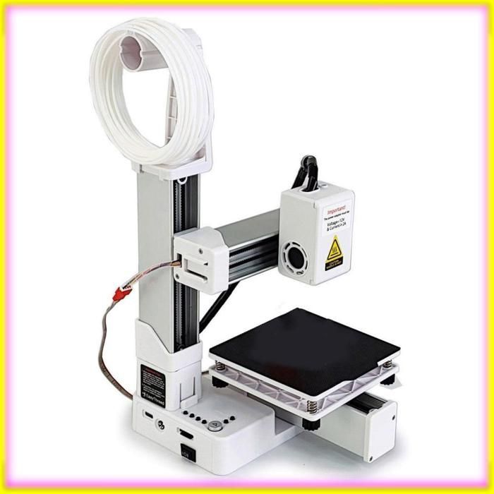 keenso Mini Imprimante 3D FDM Kit Complet - Précision Professionnelle, Nouvelle Technologie d'Extrusion, Zone 100x100x100mm UE